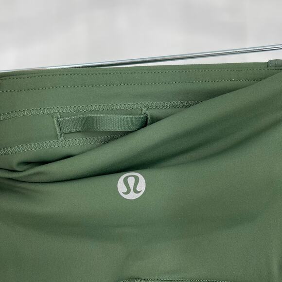 Lululemon Uncovered Strength High Rise Crop 23" Size 4 Algae Green - Picture 5 of 10